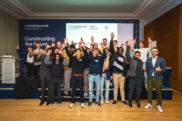 Participants of the BMW Hackathon at Constructor University